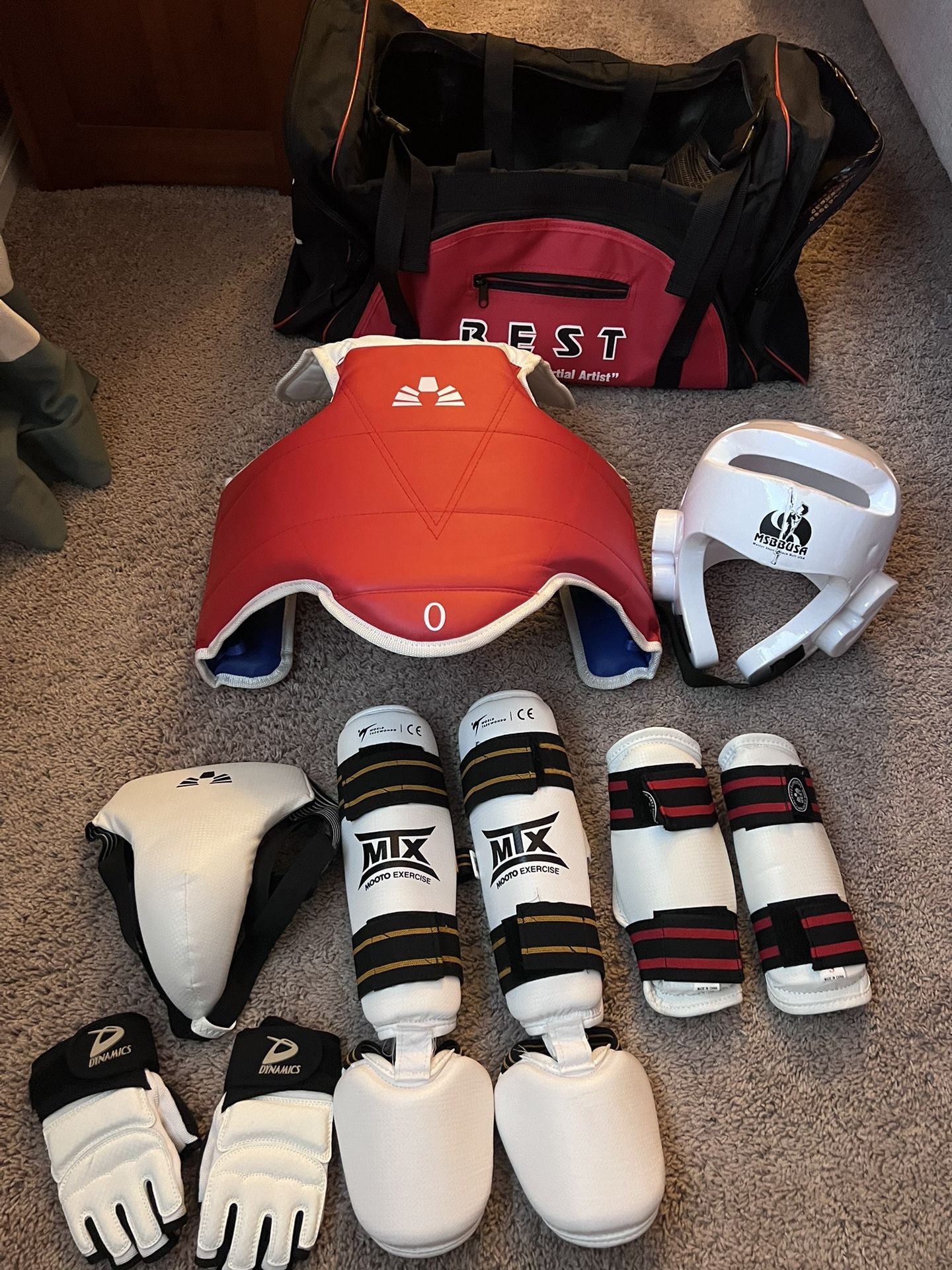 Taekwondo Sparring Gear
