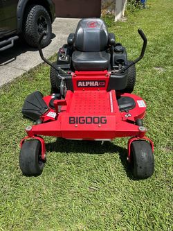 Bigdog Alpha MP 54" zero turn mower