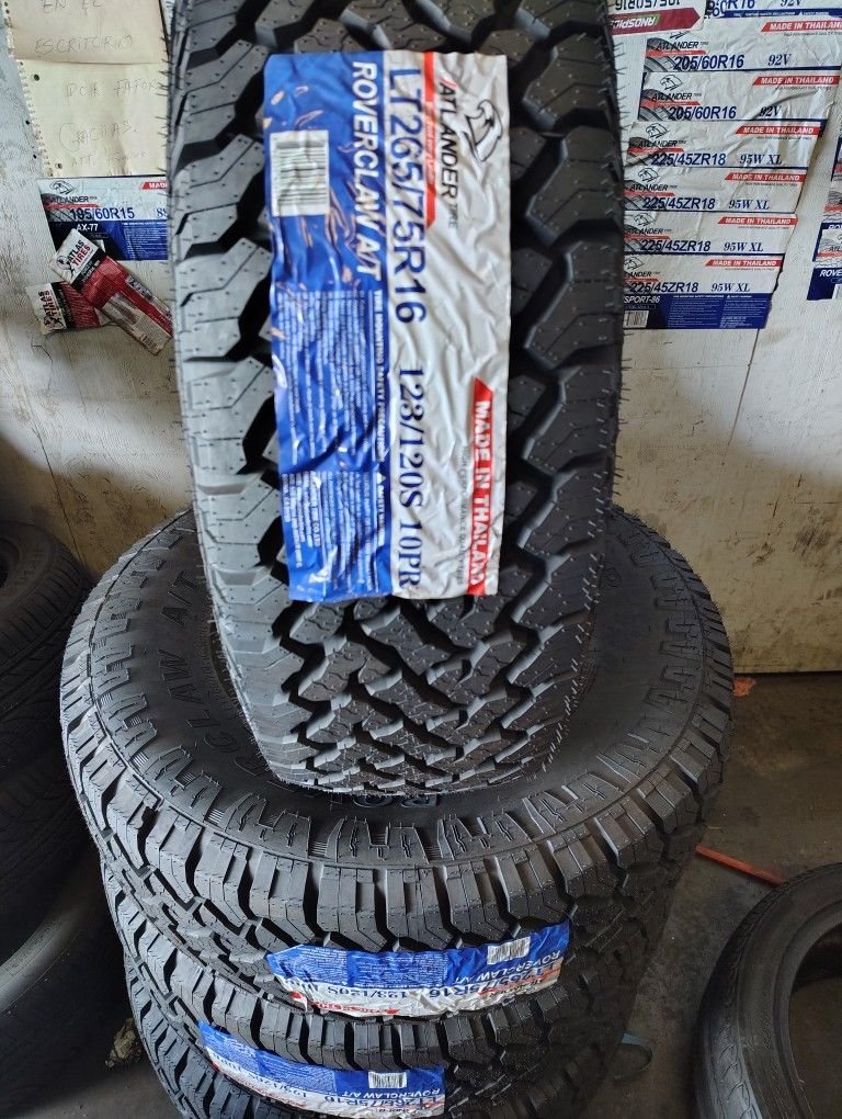Llantas/Tires LT265/75r16 Atlander INSTALACIÓN Y BALANCEO GRATIS
