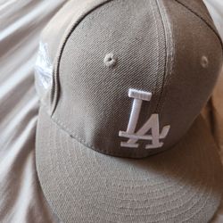 Los Angeles Dodgers Gray Hat Size 7