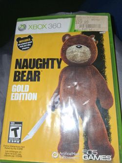 Naughty bear xbox 360