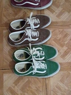 Vans old schools size 12 men's