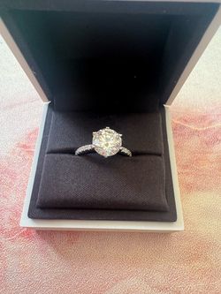 3 Ct. Moissanite Ring