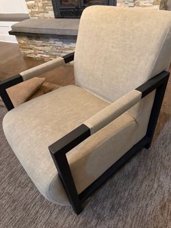 Modern Accent Chairs with Black Frame