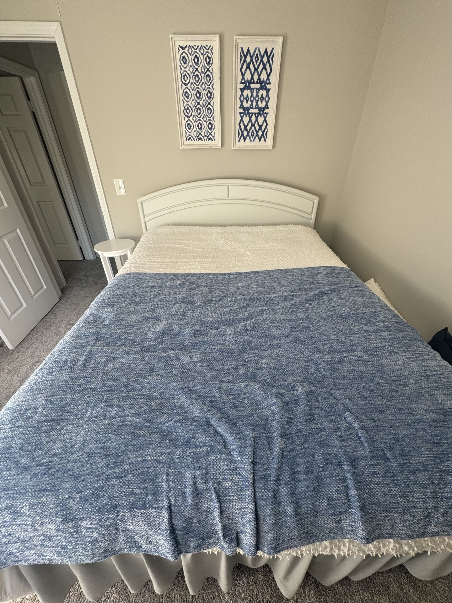 Queen Bed Frame and Headboard