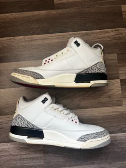 Jordan 3 white cement