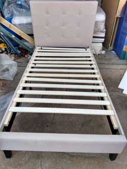 Twin Upholstery Bed