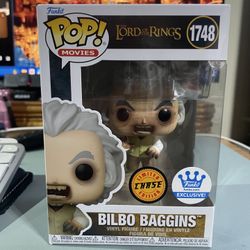 Funko Pop Movies The Lord Of The Rings #1748 Bilbo Baggins Possessed Chase
