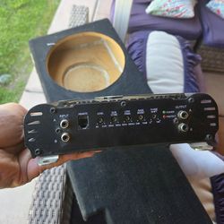 Amplifier box for sub speakers