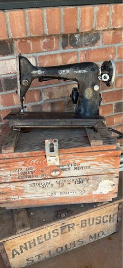 Old Singer Sewing Machine