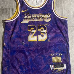 Nike Lakers LeBron Jersey 