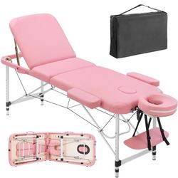 Portable Pink Massage Table