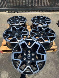 2025 FORD BRONCO FACTORY OEM TAKE OFF WHEELS