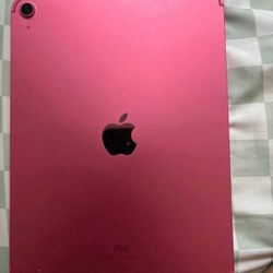 Pink iPad 10th Generation 
