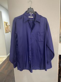 Big & Tall Men’s Dress Shirt 18 Neck 37/38 Sleeve