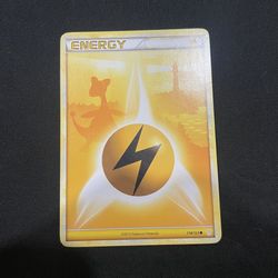 Lightning Energy 118/123 Heartgold & Soulsilver Common 