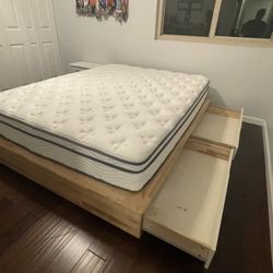 Queen Bed And Mattress 