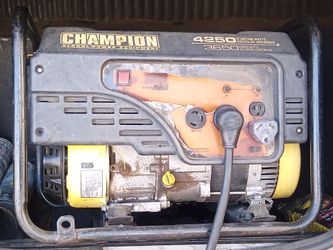 Champion 3650 generator