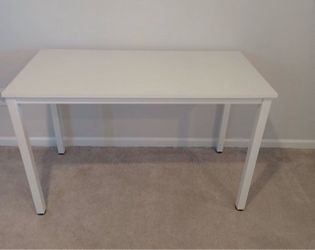 Large white desk