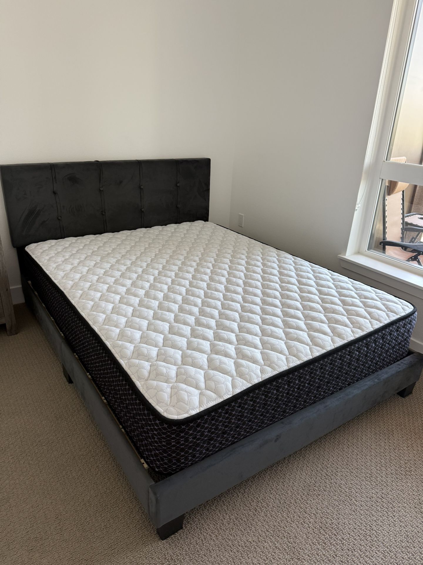 Brand New Queen Mattress And Frame Pick Up Today (plus you can get all kitchen stuff for free)