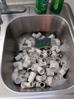 P.v.c. lawn sprinkler fittings or non- potable water