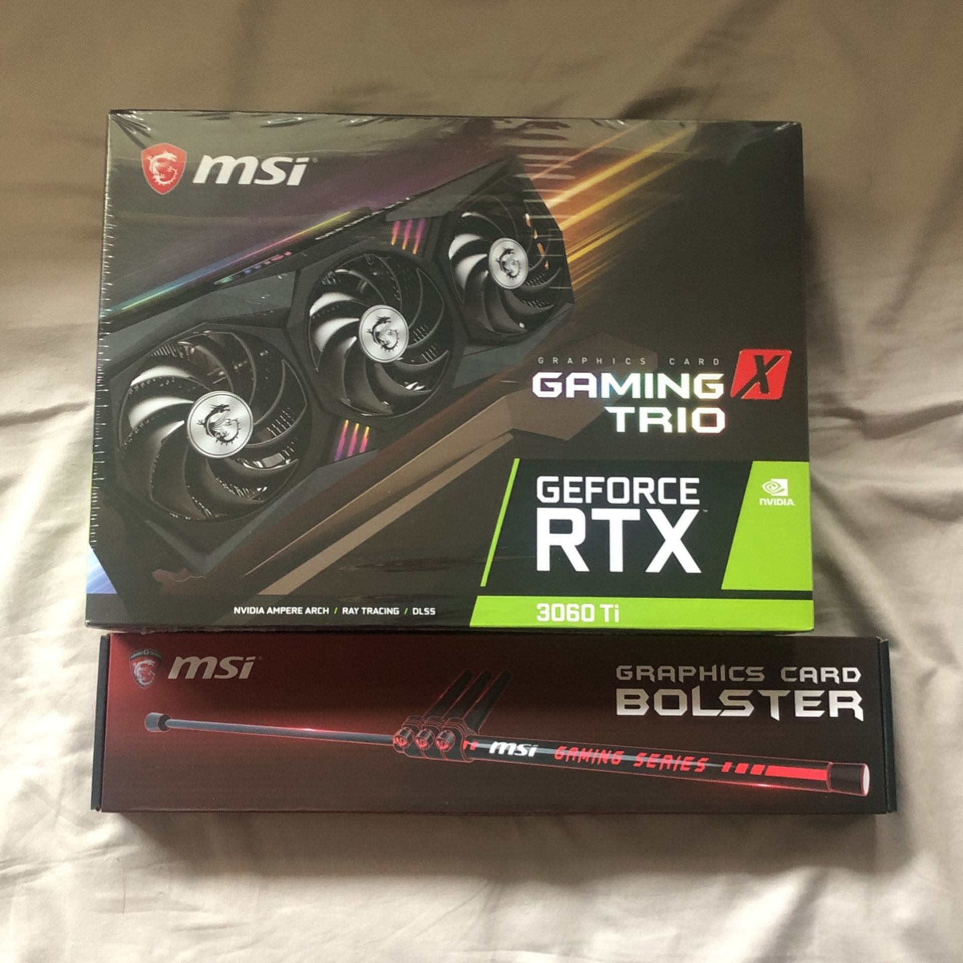 MSI GeForce RTX 3060 Ti Gaming X Trio with Bolster Sealed!!!