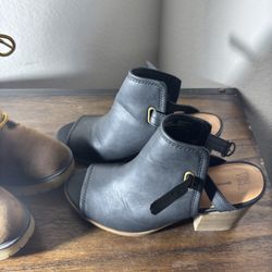 Woman Booths & Womans Wage Heels Size 7($25) for both