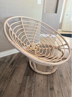 Papasan indoor or outdoor chair