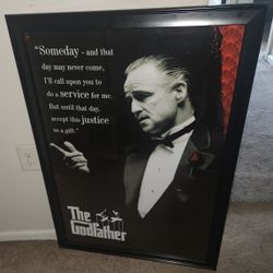 The Godfather Wall Picture Framed