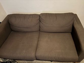 Used brown couch