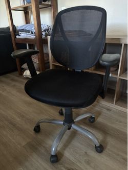 Ergonomic Mesh Office Chair – Height/Tilt/Seat Pan Glide/Armrest Adjust & Steam Cleaned!