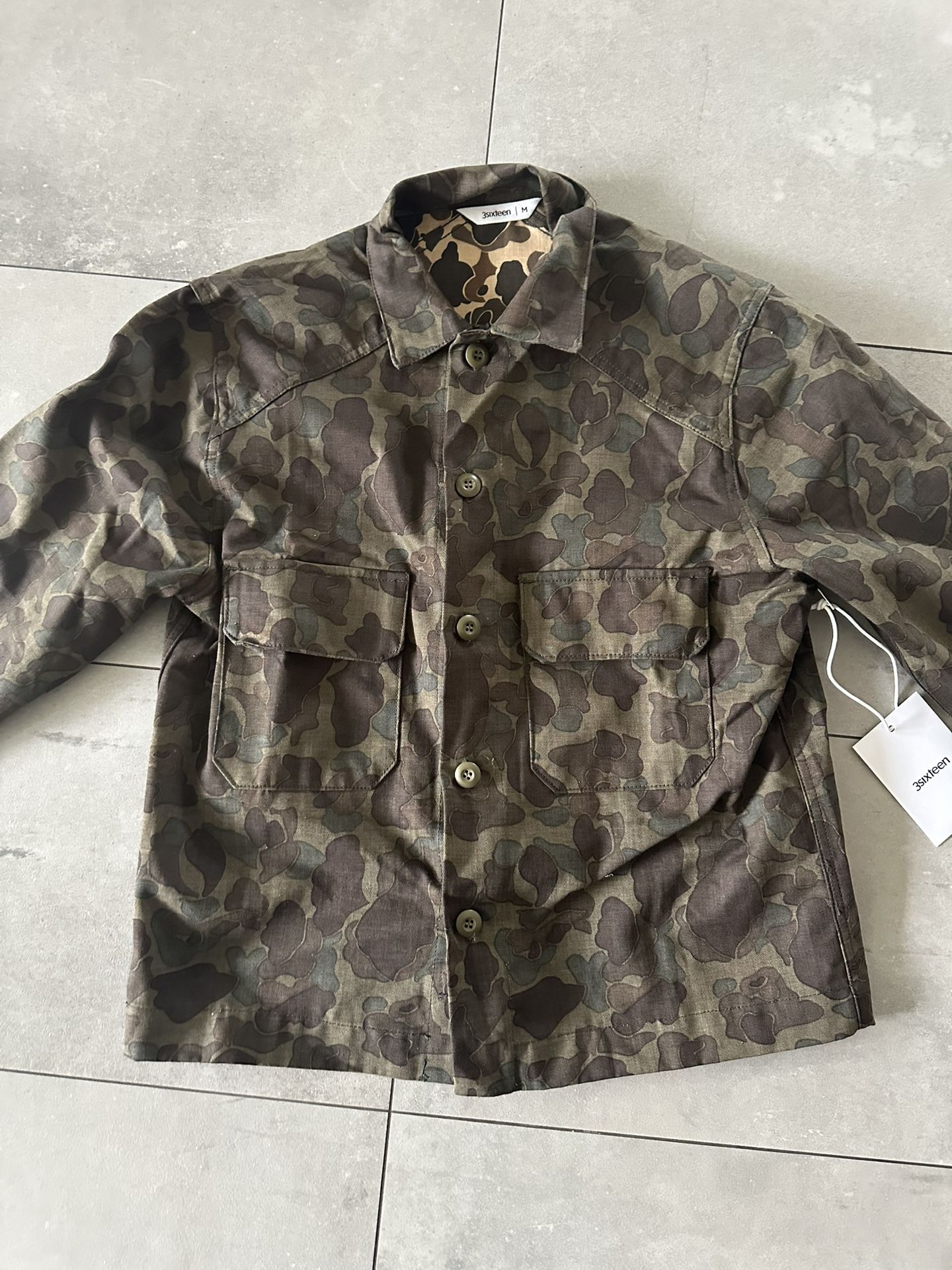 3sixteen Camo Shirt Jacket