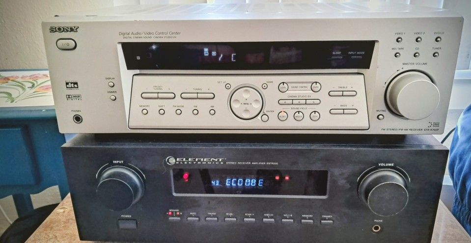 Monster Stereo--Two Amplifiers-Two Subs-Two Mains-High Def