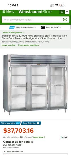 Traulsen refrigerator