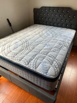 Queen Size Mattress Pillow Top New