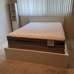 Queen Storage Bed with Mattress