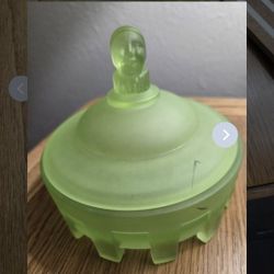 Vintage radium glass