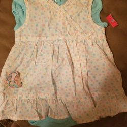 Carters New Baby Girl Dress Size 6 Months