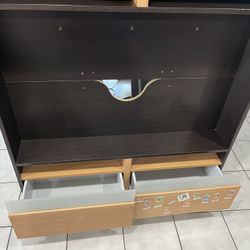 TV drawer media storage 