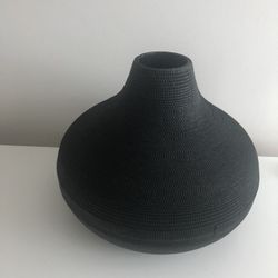 Black decorative vase/bowl