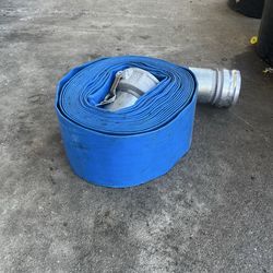 Two 4” 100’ hose