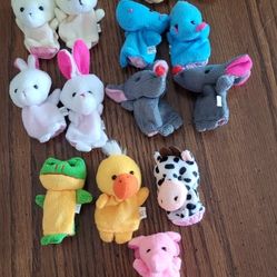 Adorable Finger Puppet Lot