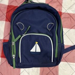 Blue Kids Pottery Barn Backpack