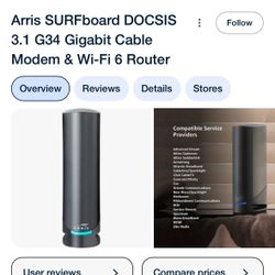 Arris Modem Router Cox DOCSIS