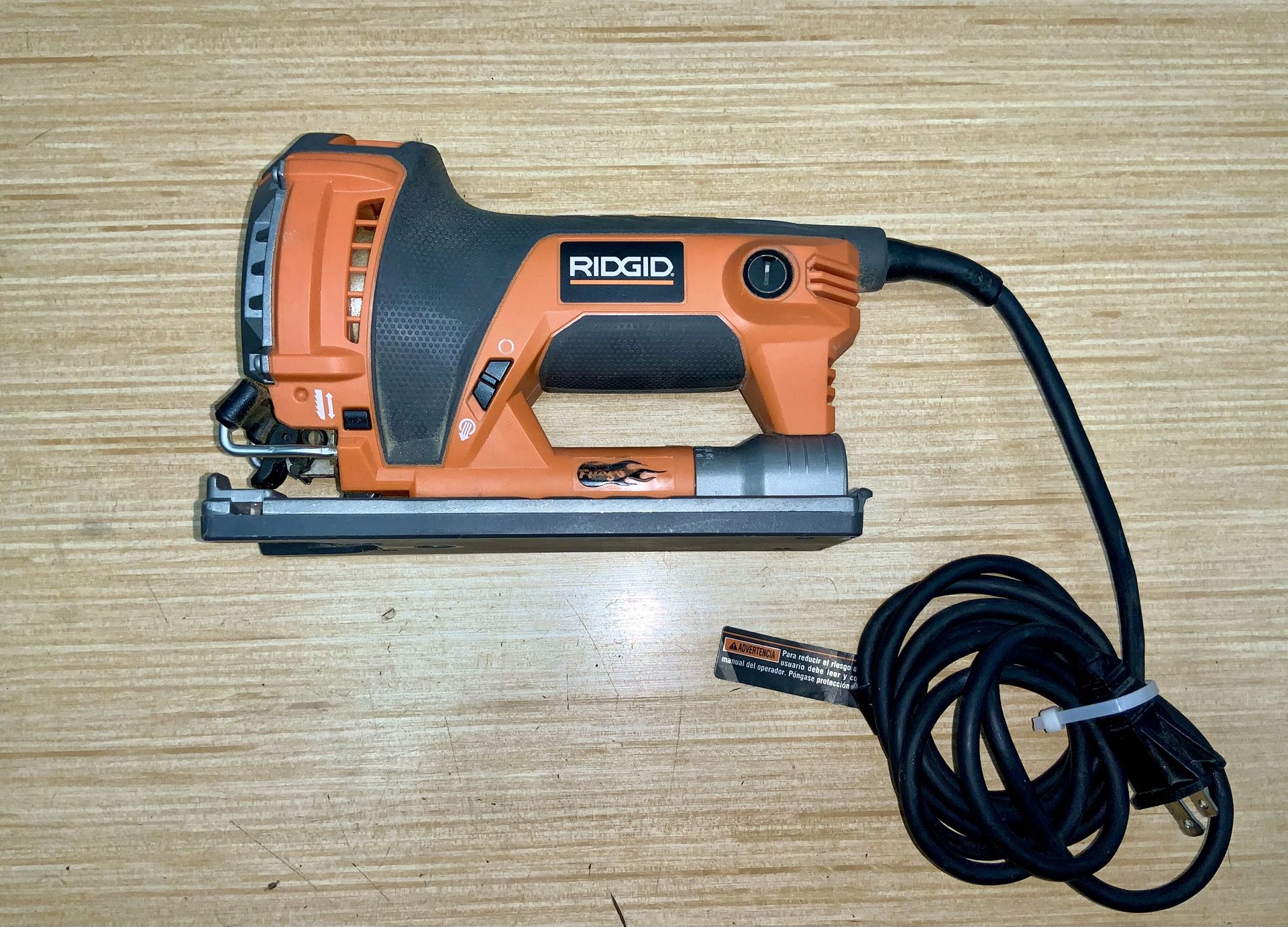 RIDGID Fuego 3.0amp Corded Heavy Duty Orbital Jig Saw