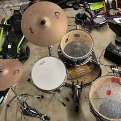 Drum Set with Cymbals