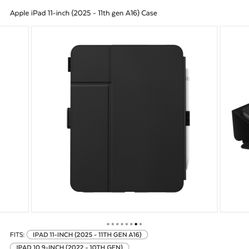 2 different Speck 10.9 IPAD Standyshell / IPAD CASE Lilac - 10.2 Speck Balance portfolio Case Black