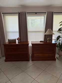 Ethan Allen Cherry Wood Dressers / Nightstands $895 OBO