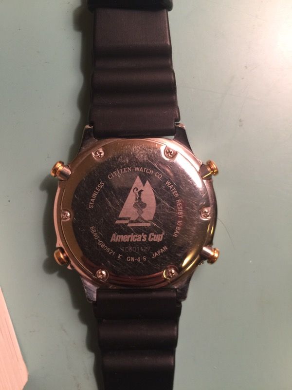 Citizen america's cup watch for deals sale