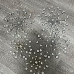 Metal Wall Decor  (5 Pieces) 
